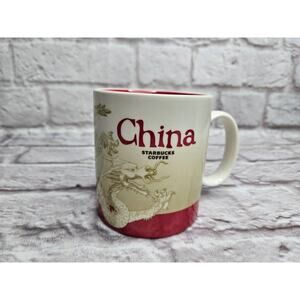 Starbucks China Mug Global Icon Series City 16 oz Cup Collector 2012